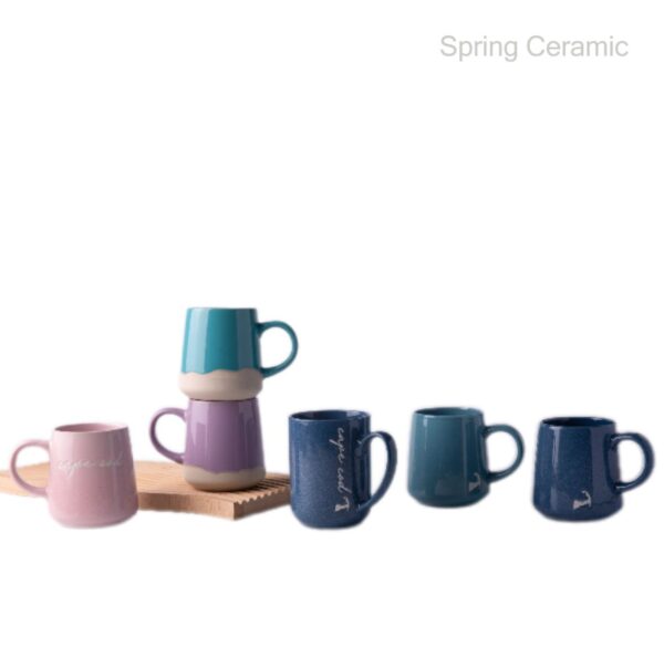 Embossed Reactive Glaze Mug - Image 3