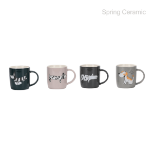 12OZ Pet Dream Mug New Bone china white inside color glaze outside with decal