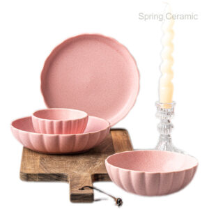 Pure Color glazed dinner set,dinnerware wholesale,factory direct sale