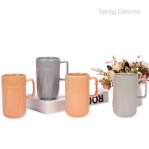 14oz coffee mug,sea-buckthorn mug,colorglaze cup,ceramic mug wholesale