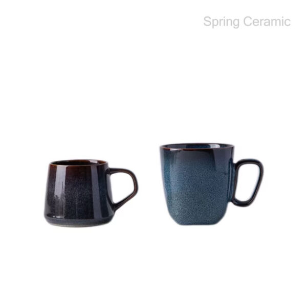 Ceramic Reactive Glaze Dinner Set Blue Color ,ceramic wholesale,ceramic factory
