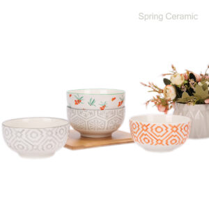 "sea-buckthorn"5.5"bowl,650ml ceramic bowl