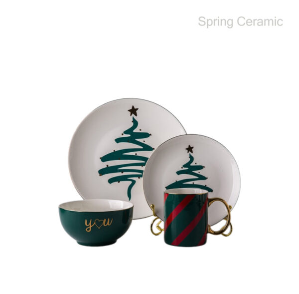 Christmas Dinner set 16pcs SP2304-001 - Image 4