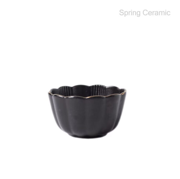 "Black and white design" dinner ware set - Image 5
