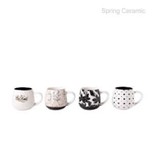 "white and black"series,400ml mug