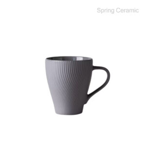 Embossed Color Glaze 400ml Mug