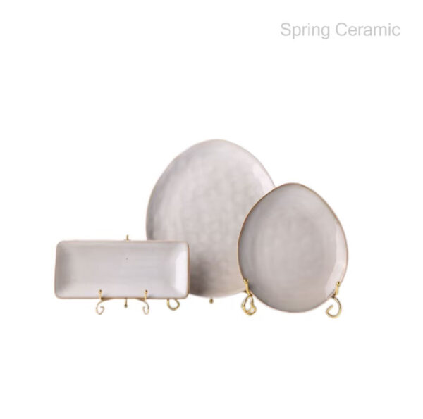 Ceramic Reactive Glaze Dinner Set - Image 5