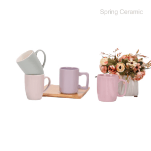 13OZ embossed mug with different design