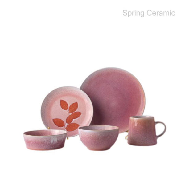 Ceramic Reactive Glaze Dinner Set - Image 6