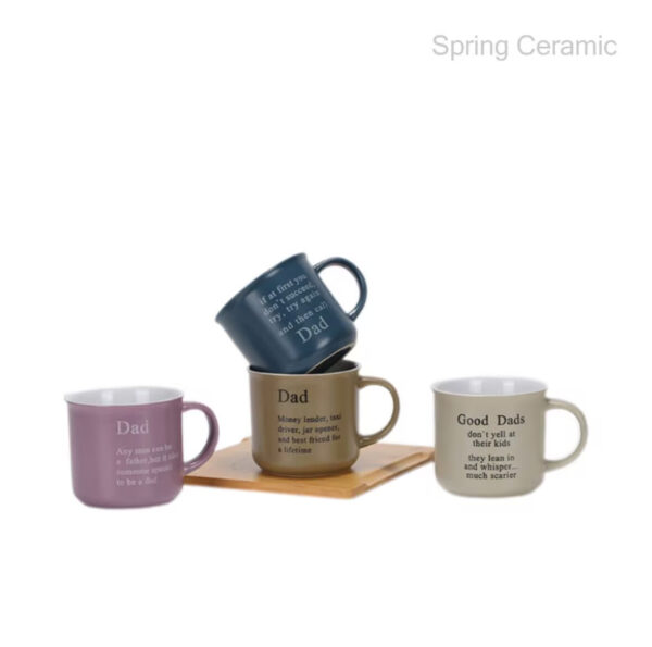 400ml mug with the word design