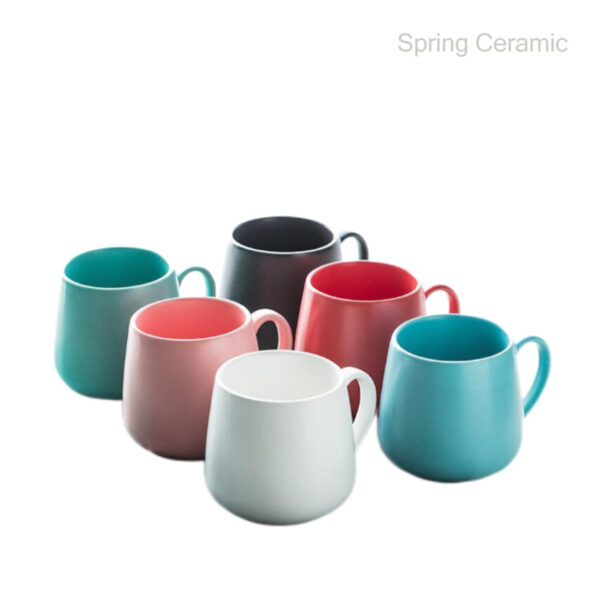 Matt Color Glaze Coffee Mug SP2304-031 - Image 3