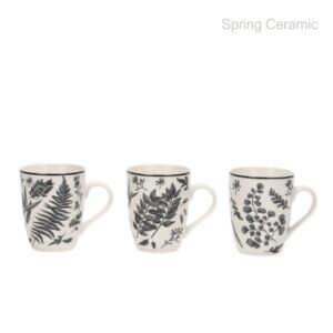 plant series，330ml ceramiac mug