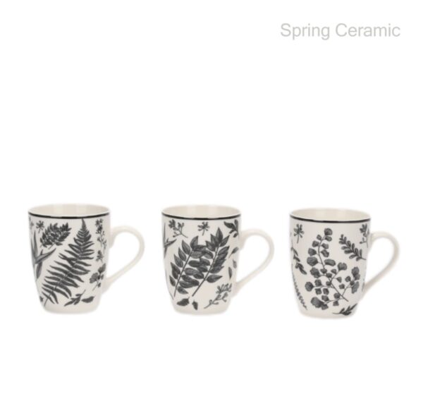 plant series，330ml ceramiac mug