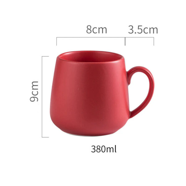 Matt Color Glaze Coffee Mug SP2304-031 - Image 6