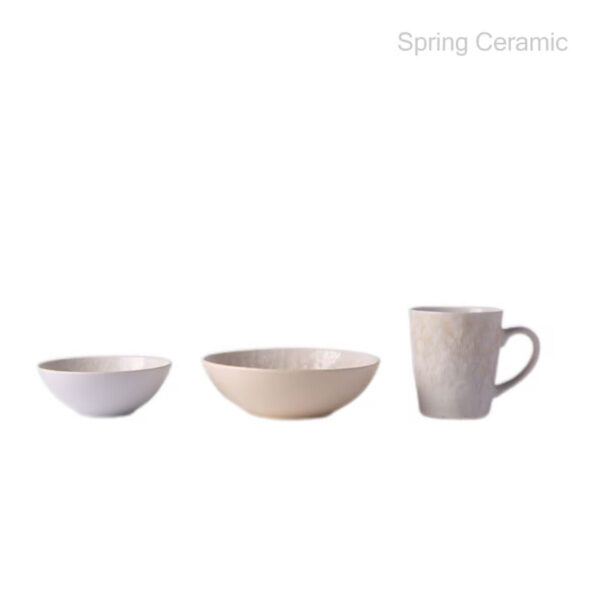 Ceramic Reactive Glaze Dinner Set ,ceramic dinner factory - Image 3