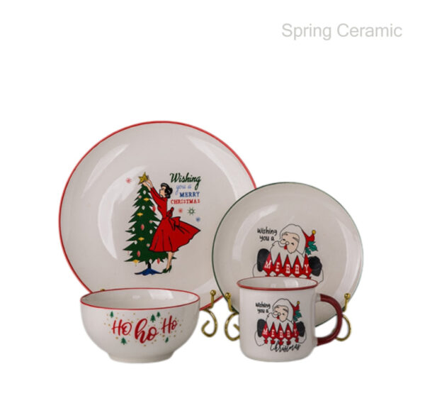 Christmas Dinner set 16pcs SP2304-001 - Image 2