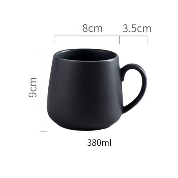 Matt Color Glaze Coffee Mug SP2304-031 - Image 5