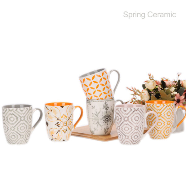 "sea-buckthorn"mug,12OZ coffee mug,plant coffee cup - Image 2