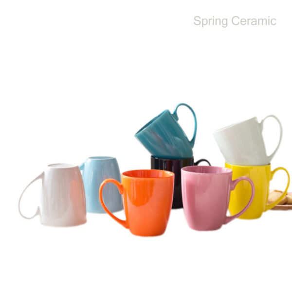 Shinny Color Glaze Oval Mug SP2304-053 - Image 2