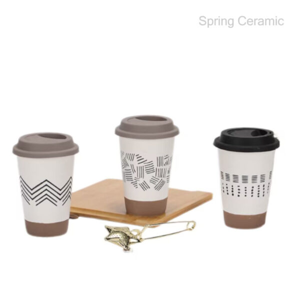 400ml geometry mug with 4 different design