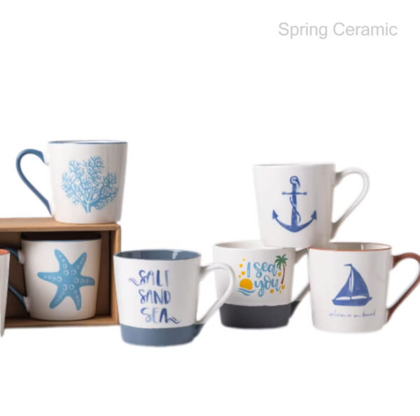 "Ocean series"Ceramic Mug - Image 3