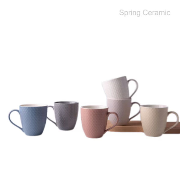Embossed 500ml Mug - Image 3