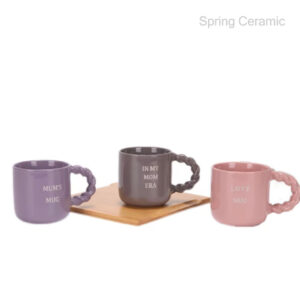 350ml mug with word"MUM'S MUG","LOVE MUG","MAMA NEEDS","IN MY MUM NEEDS"
