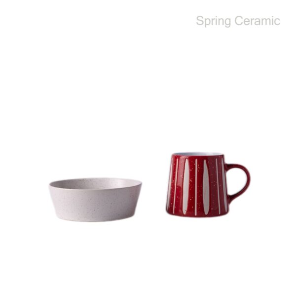 Ceramic Reactive Glaze Dinner Set - Image 8