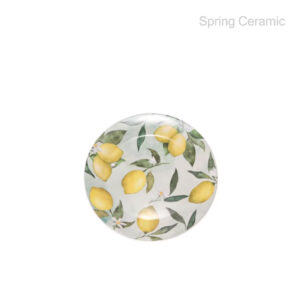 "lemon design",8.5inch dinner plate