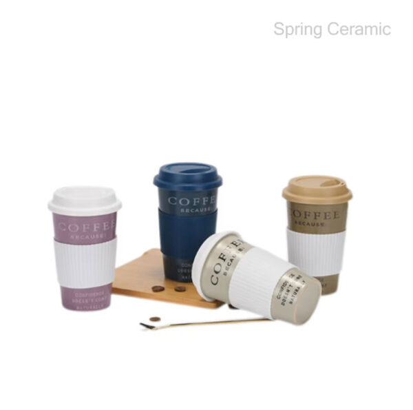 450ml mug with cover