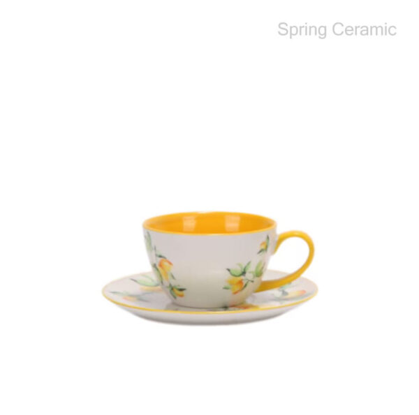 "lemon" series,220ml coffee mug set