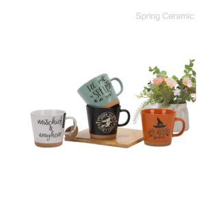 Halloween design stoneware material mug