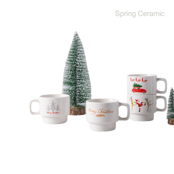 220ml hot selling stack up mug
