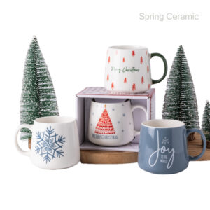 Double mold Christmas design cup