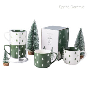 Christmas Tree design stack up mug