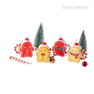 Spring gingerbread man shape mug