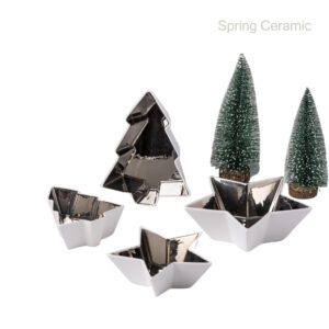 Christmas Tree shape and Star shape plate