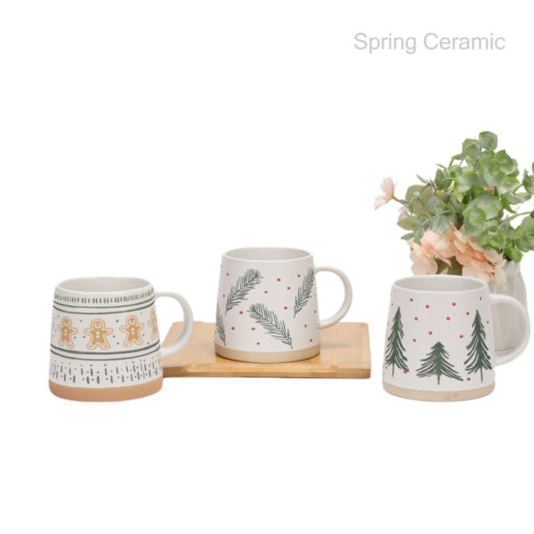 Double mould double color 425ml mug