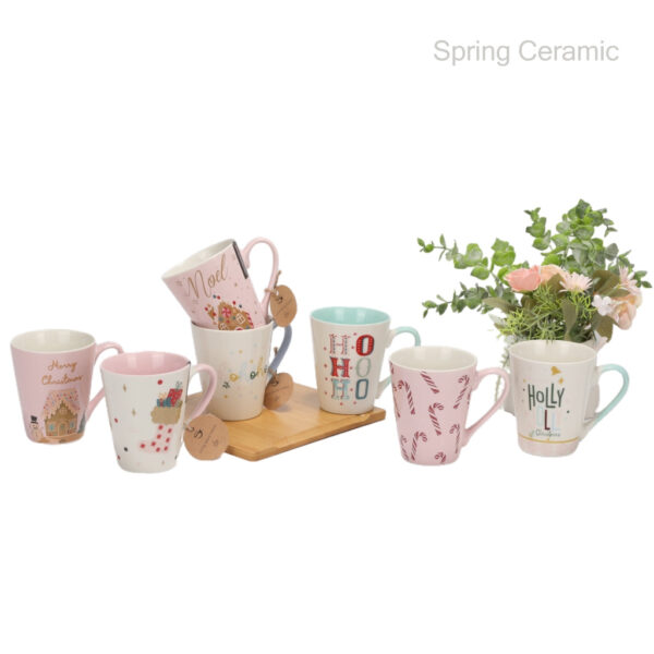 V Shape Ceramic Mug