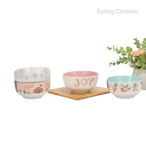 Merry Christmas Design Ceramic Bowl